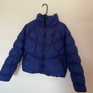 Nike Blue Puffercoat